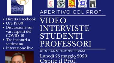 Locandina Aperitivo col Prof. Gallo