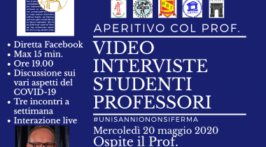 Locandina Aperitivo col Prof. Vaccaro