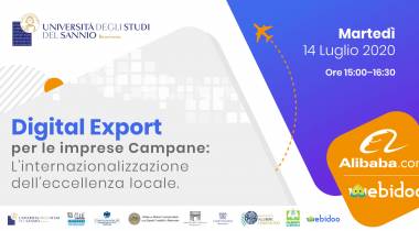 Digital Export per le imprese campane: ciclo eventi con Alibaba e Webidoo