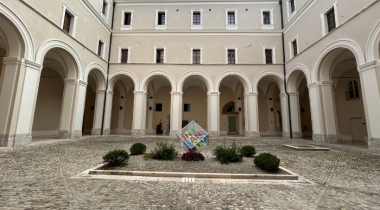 foto del chiostro di palazzo san domenico